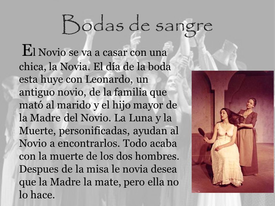 BODAS DE SANGRE RESUMEN EBOOK BODAS DE SANGRE RESUMEN EBOOK